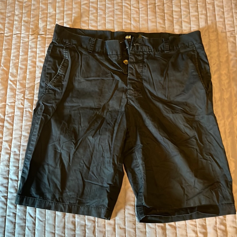 H&M shorts. Button fly